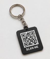 QR Keychain